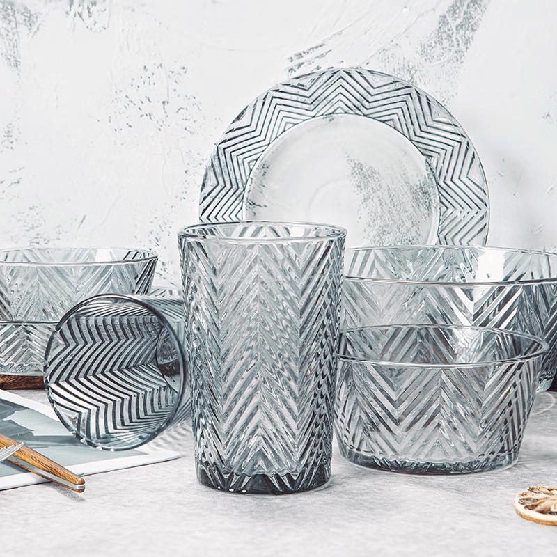 PHMI Qianye Yili Glass Tableware 7-Piece Set