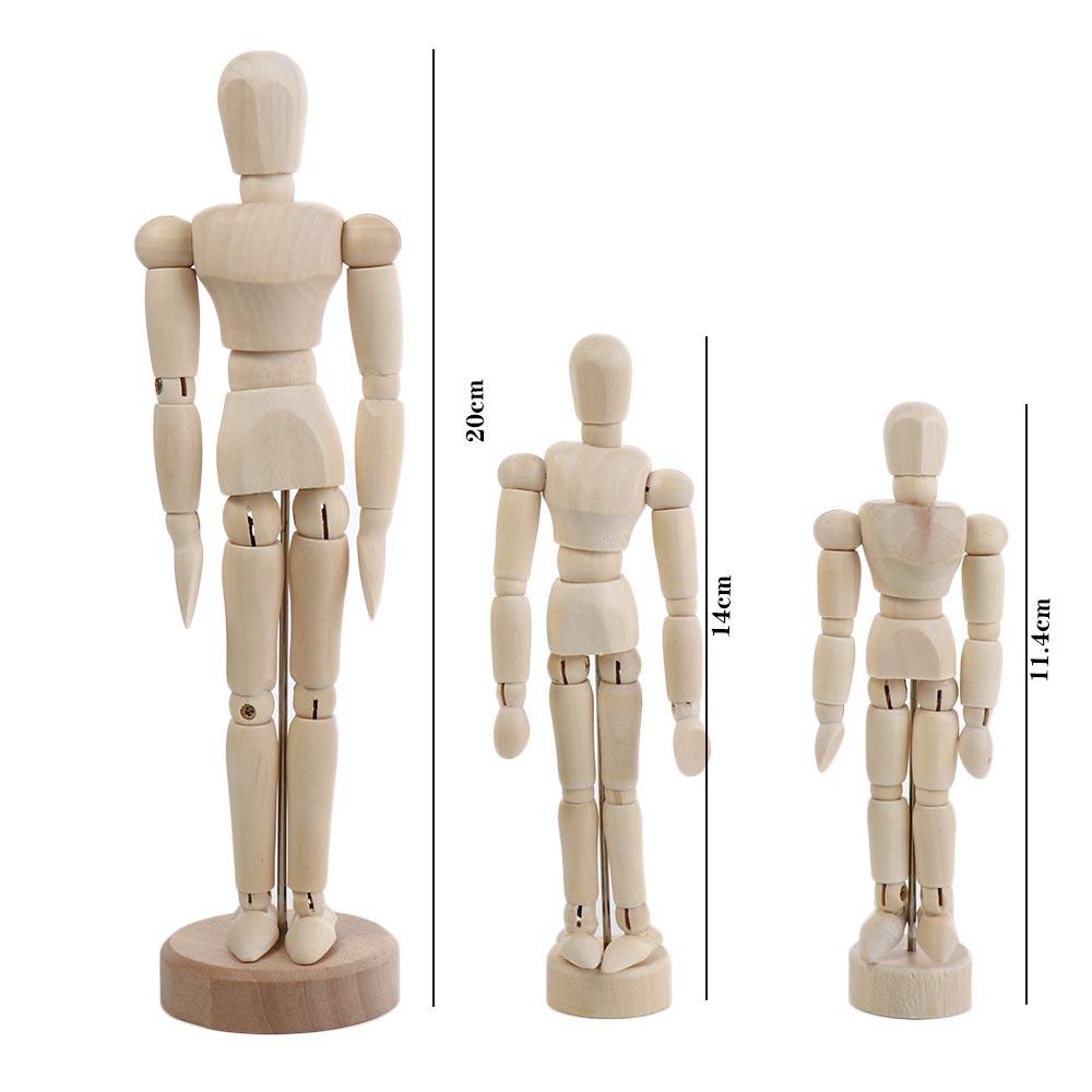 Artist Art Models Sketch Supplies Home Decor Figure Model Mannequin Action Toy Figures Wooden Toy