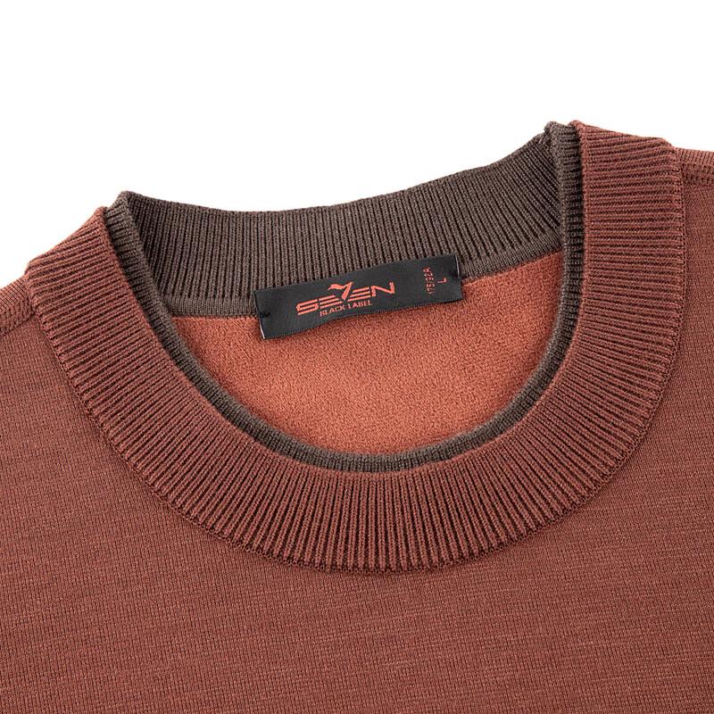 SEVEN Men's Winter Thermal Wool-Blend Knit Sweater