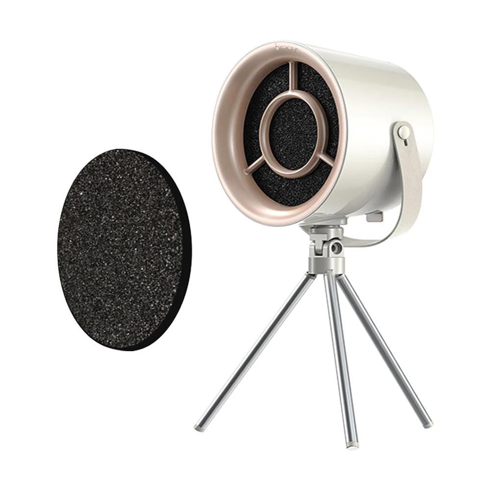 Desktop Range Hood Small Cooker Hood Large Suction USB Charging Portable Exhaust Fan with Filter 3 Gear for Indoor BBQ Hot Pot