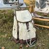 Women's Lightweight Versatile Backpack with a Unique Design, Niche Korean-style Backpack for Girls, Large Capacity for Hiking, M