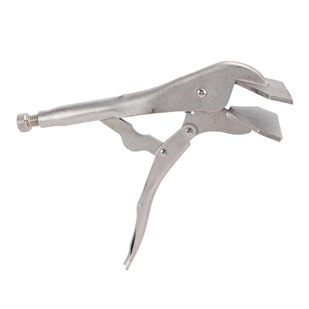 10 tums låsande plåtklemmor kraftig kolstål näbbplattång svetslåsande tång för bilreparation