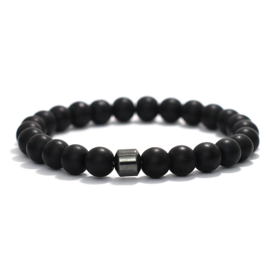Noter Men Bracelet With Natural Stone Sodalite Tiger Eyes Hematite Healing Braslet Pulseria Hombre Perfect Gift For Boyfriend