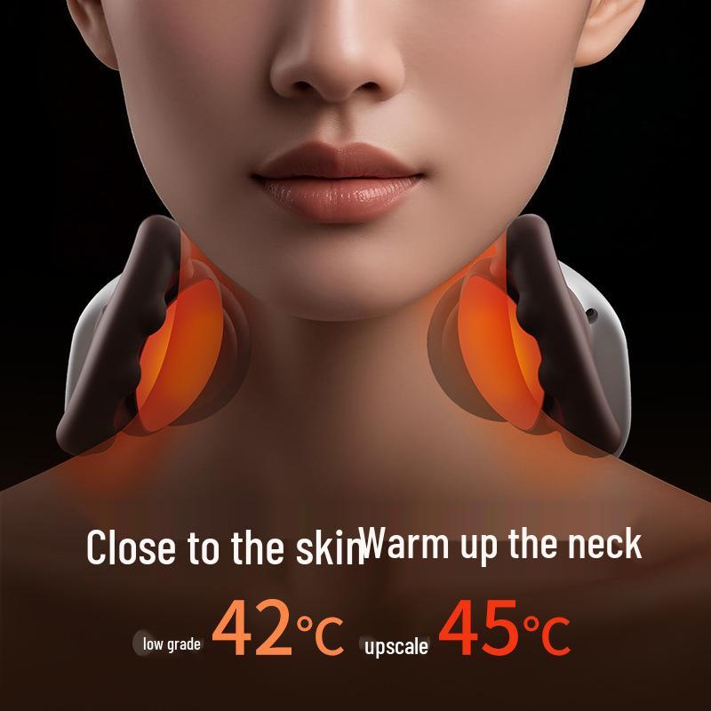 Cervical & Shoulder Kneading Massager: Neck, Back, Trapezius, and Spine Relief Device