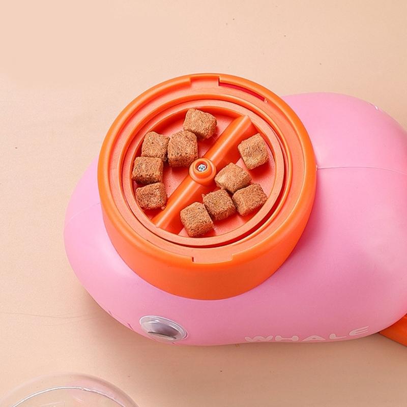 Funny Cats Foraging Feeder Toy Teasing Pedal Interactive Puzzle Toy for Indoor Kittens Food Leaking Kibble Feeder Pet To