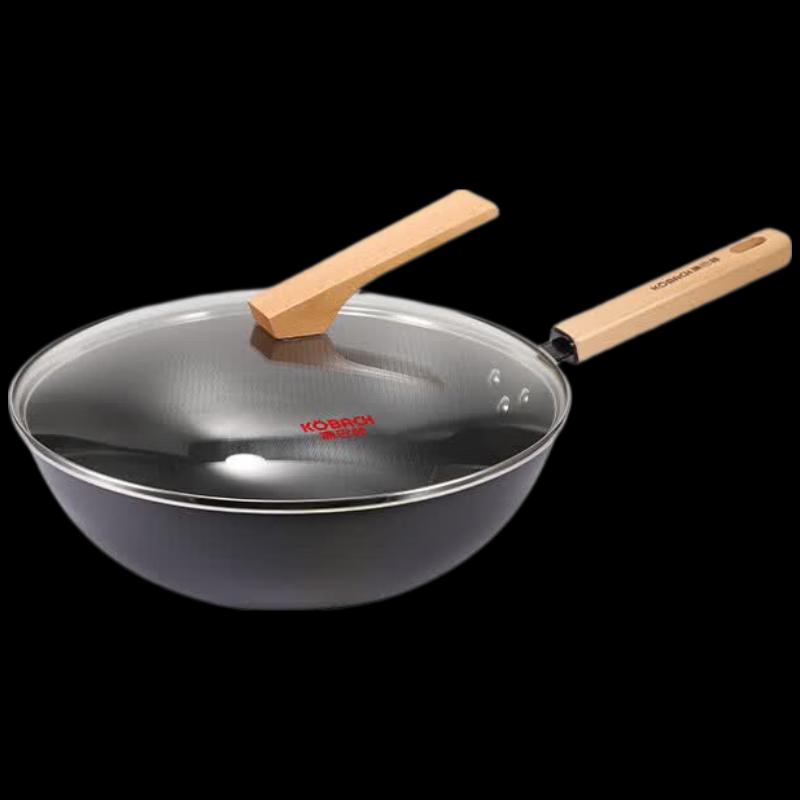 Kambach Nitrided Iron Wok