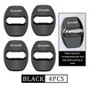 4Pcs Zinc Alloy Car Door Lock Buckle Protective Covers For Hyundai Genesis N-LINE I10 I20 I30 I40 IX20 IX35 Kona Tiburon HH52