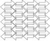 Arrow Stickers 10x7cm 40 Pieces White Glossy Stickers