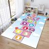 Spielmatte Hüpfburg Indoor Cartoon Eltern-Kind-Spiel Dekoration Teppich Schlafzimmer Nachttisch Kinderspiel Zahlen Spielzimmer Dekoration