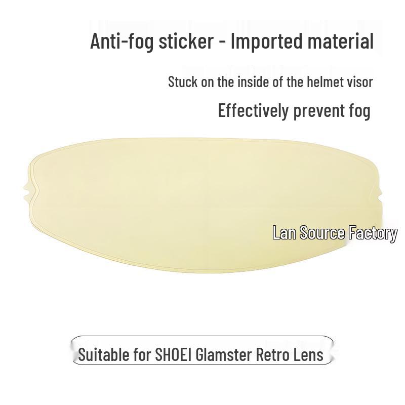 Glamster Retro Helmet Lens - CPB-1V Electroplated Color-Changing Universal Sun Protection