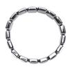 Terahertz Rectangle Bead Bracelet Energy Stone Fashion Unisex Terahertz Elastic Bracelet 0.79 X