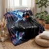 Haaland Theme blanket Soft Flannel Blanket Plush Throw Blanket Cozy Sofa Bed Blanket for Home Decor