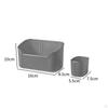 2 Pieces Makeup Holder Tray, Cosmetic Storage Box, Elegant Display Case for Countertop