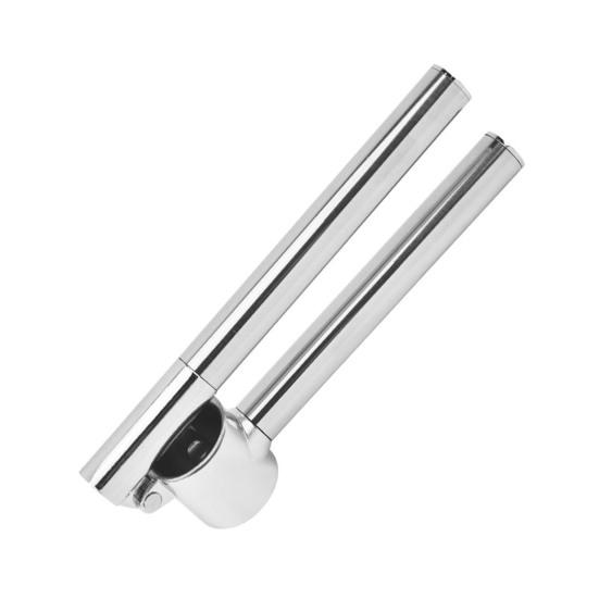 Stainless Steel Garlic Press Easy Squeeze Manual Mincer with Ergonomic Handle Rustproof Garlic Crusher for Kitchen Restaurant