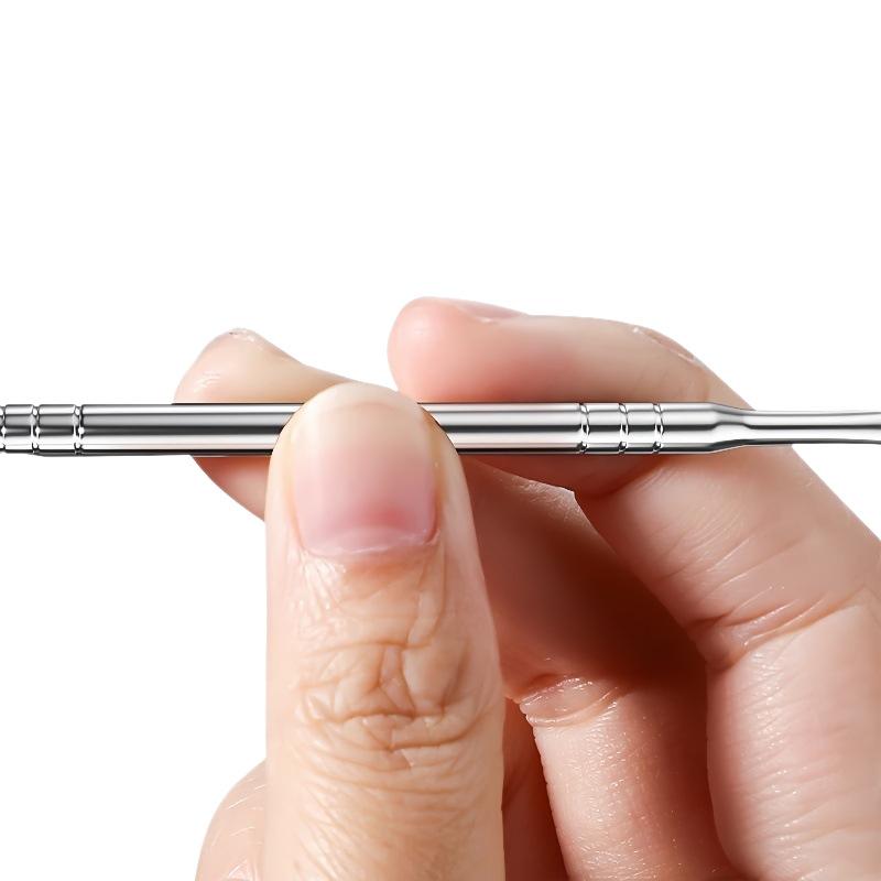 Dual-ended Cuticle Trimmer for Removing Hangnails and Cuticle Scraping