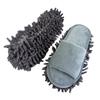 Mop Slippers Floor Cleaning Unisex Microfiber Portable Soft Quiet Cleaning Sandals for Floor Dust Dirt Cleaning Dusting Bedroom