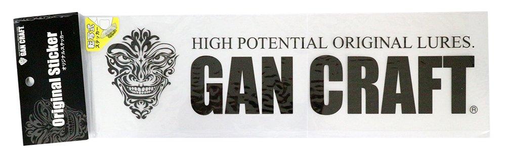 

GAN CRAFT Original Transfer Sticker Logo Type L #01 Black.