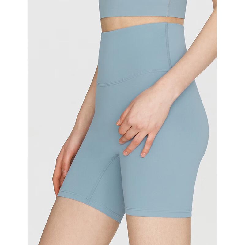 OEING High-Waist Yoga Fitness Compression Shorts