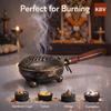 KBV Antique Iron Dhoop Dani, Loban Dani, Sambrani Dhoop Dani, Havan Samgri Dhoop Dani