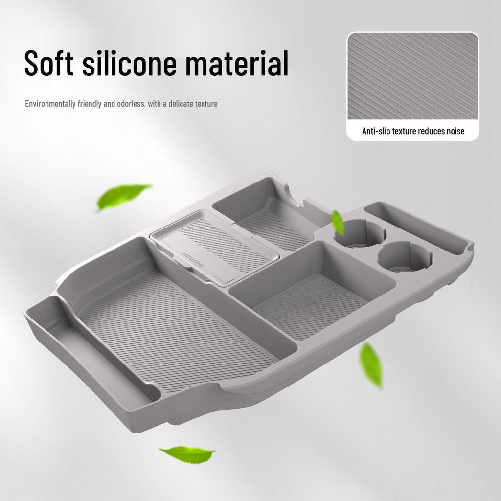 Sienna/Granvia Center Console Storage Organizer: Customized Lower Layer Accessory