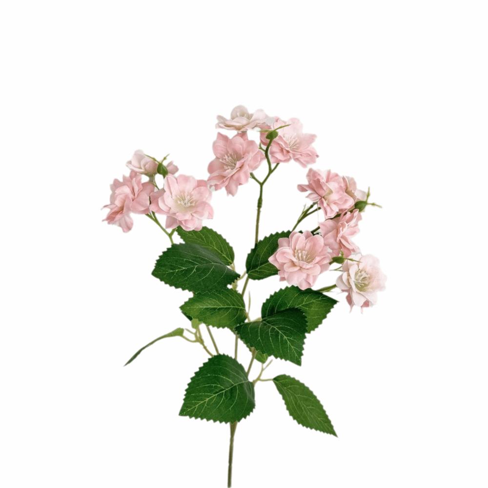 Green Leaves Artificial Jasmine Flower Silk Petals Faux Flower Simulation Flower Desktop Ornaemnt