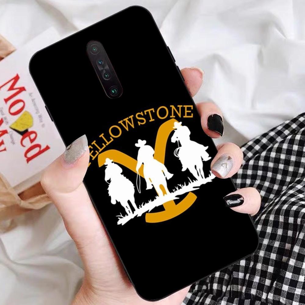American TV Series Yellowstone Phone Case For Redmi 5 6 7 8 9 10 Plus Pro 6 7 8 9 A GO K20 K30 K40 Pro Plus F3 Fundas