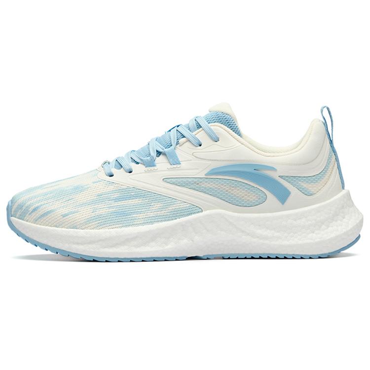

Anta Martian Foam Breathable Lightweight Low Top Running Shoes Men s White Blue 40.5