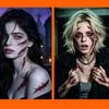 Waterproof Halloween Face Tattoo Simulated Scar Body Art Decal  Halloween Day Party