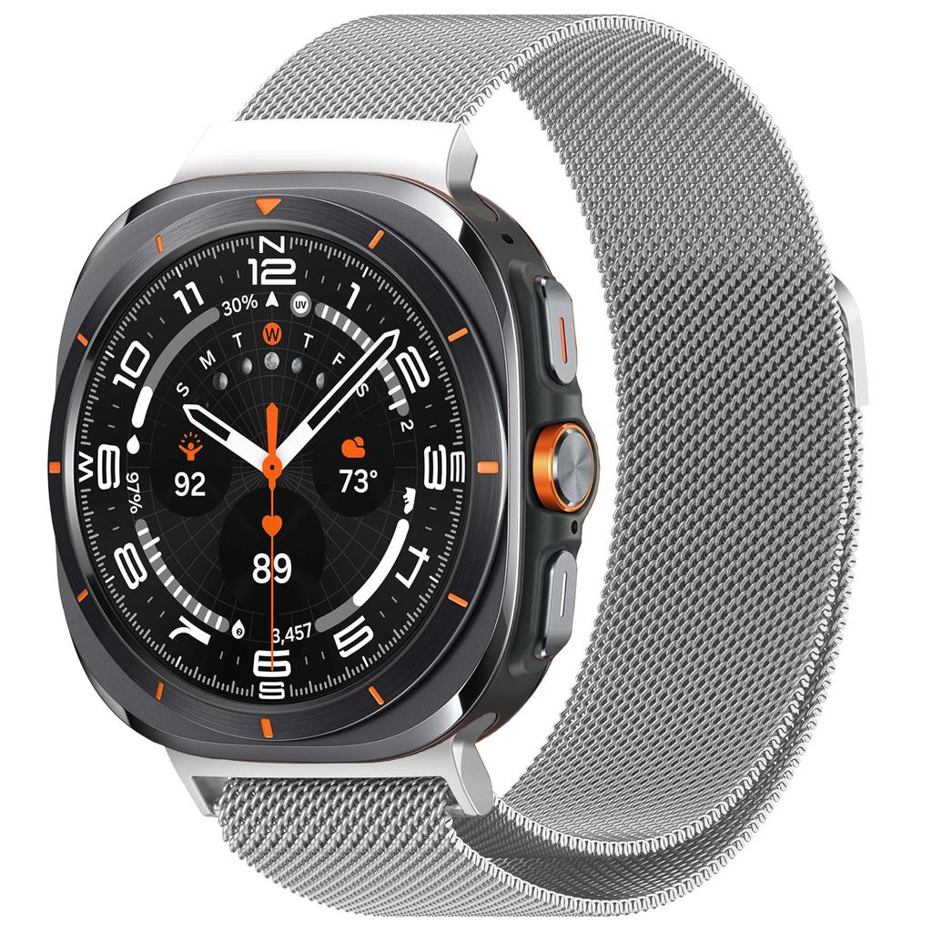 Milanese loop Strap for Samsung Galaxy Watch 7 Ultra 47mm Stainless Steel metal belt Bracelet correa Galaxy Watch ultra 47 band