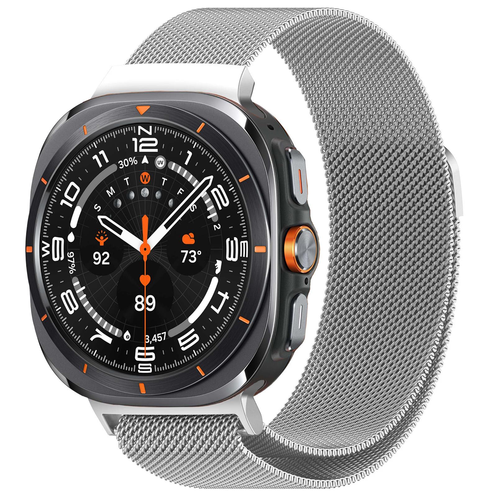 

Milanese loop Strap for Samsung Galaxy Watch 7 Ultra 47mm Stainless Steel metal belt Bracelet correa Galaxy Watch ultra 47 band Galaxy watch 7 Ultra
