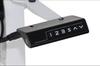 Metal desk (table) frame with electric height adjustment, electric PRATO 01-2T/W WHITE