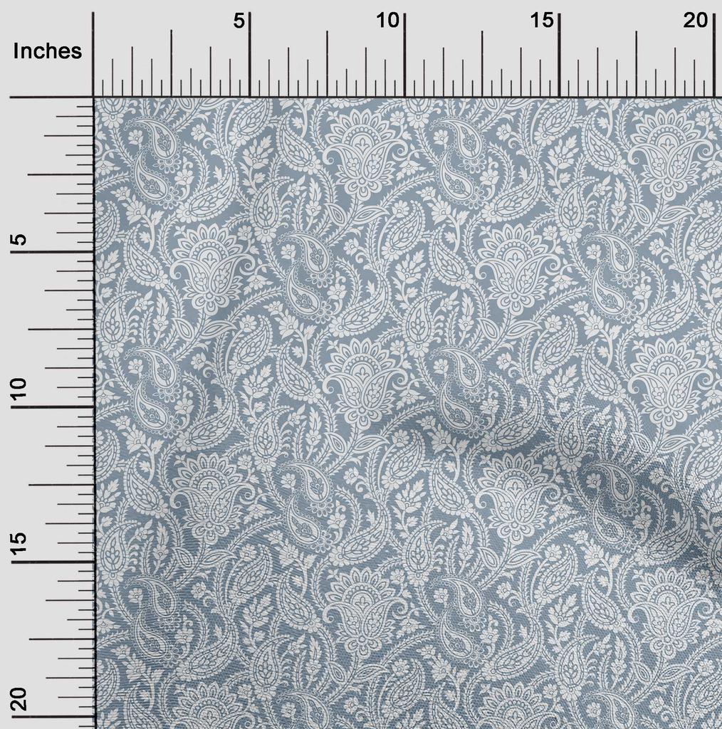 oneOone Cotton Flex Coin Gray Fabric Asian Block Sewing Fabric By The Yard Printed Diy Clothing Sewing Supplies 40 Inch