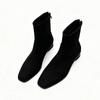 Coarse Heel Suede Korean Small Ankle Boots Women's Shoes 2025 New Autumn and Winter Velvet Martin Boots Fashionable Thin Short Boots