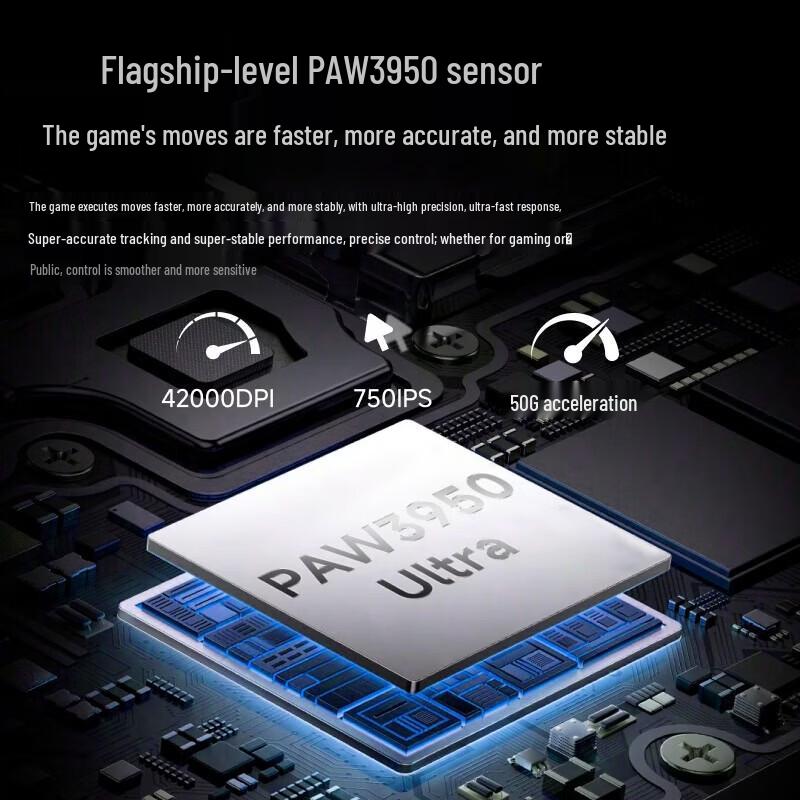 EWEADN S9 Ultra Tri-Mode Gaming Mouse