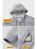 Trendy Hooded Jacket & Sweater Suit for Young Couples – Casual & Loose Fit