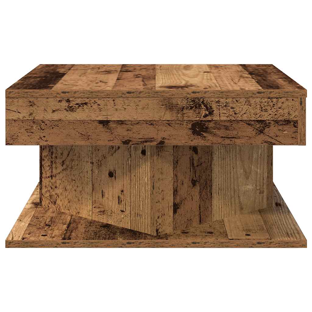 Vidaxl Couchtisch, Altes Holz, 55x55x30 cm