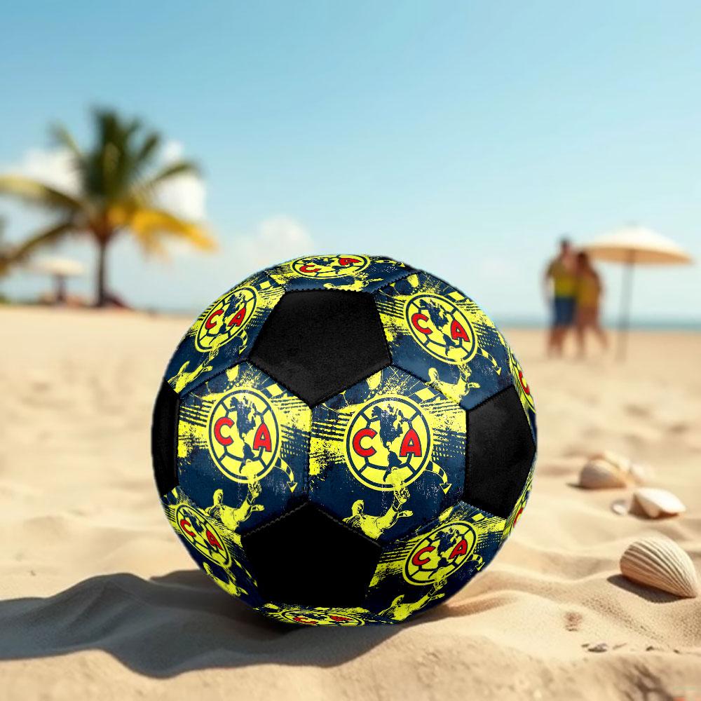 1pc Club America Soccer Ball Size 5 Indoor Soccer Ball Fashion Colorful Backyard Game - Great For Sports Fans Gift HE34