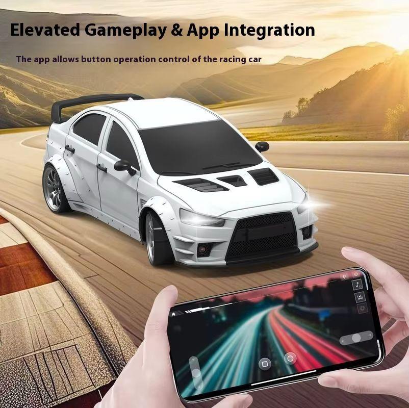 1/20 Terénní dálkově ovládané driftovací auto s více světelnými režimy ovládanými aplikací Dětský dárek pro dálkově ovládané