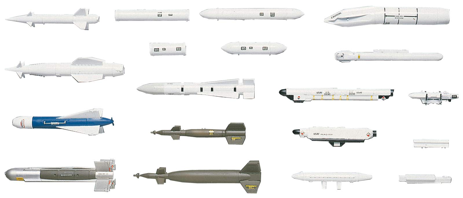 

Hasegawa US Air Force Aircraft Weapon B Plastic Model 1/48 X48-2