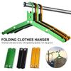 Aluminum Alloy Folding Clothes Hanger Lightweight Foldable Hanger Stand  Snorkeling Diving Surf