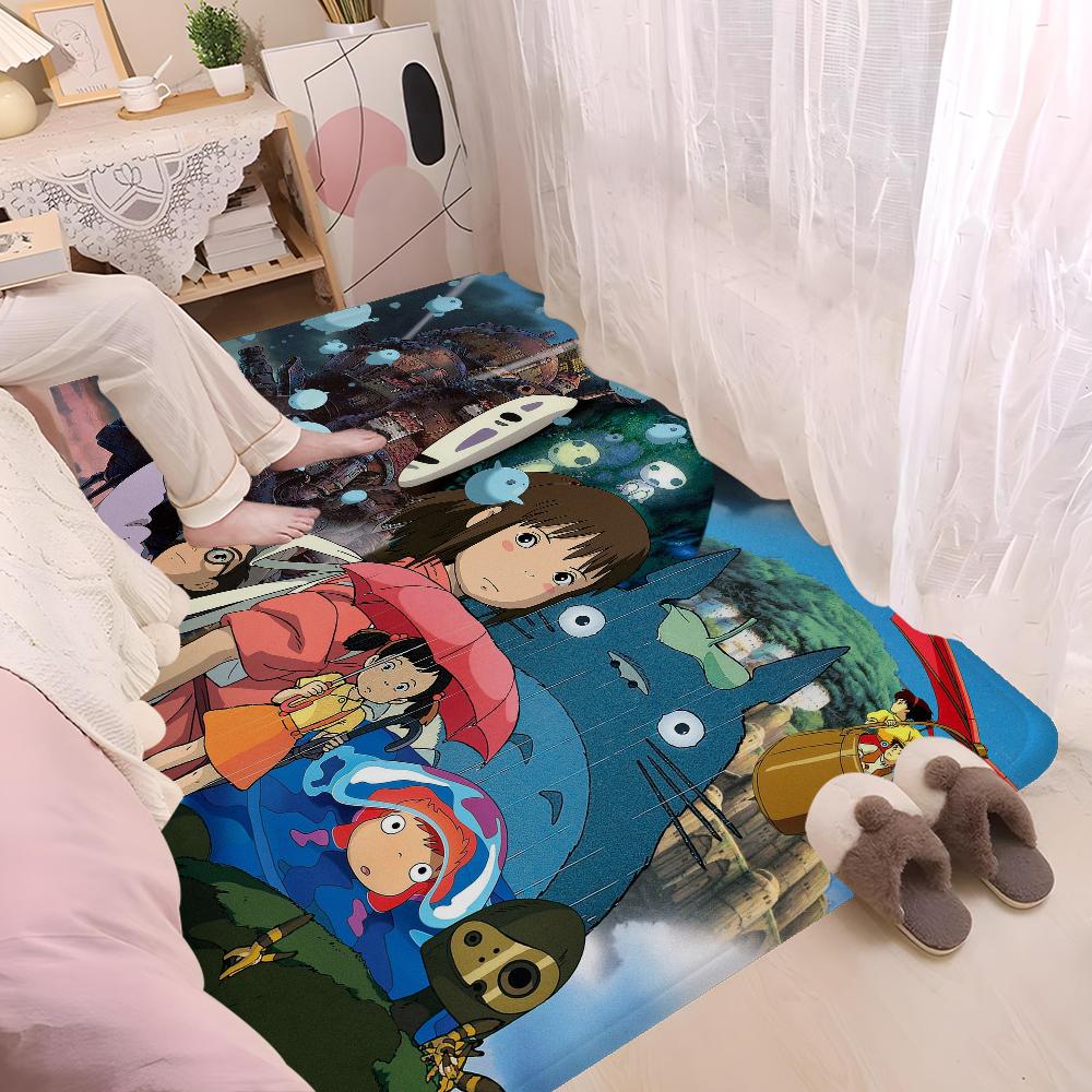 

М-миядзаки Хаяо Мультяшное Аниме Коврики для Комнаты Ретро Несколько Вариантов Ковер для Гостиной Кухни Нескользящий Приветственный Коврик 40x60cm