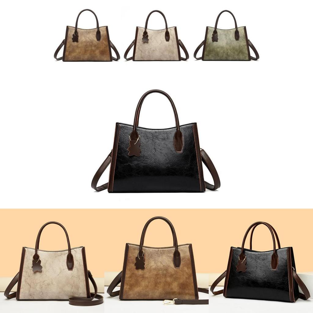 Stylish And Versatile Large Capacity Tote Bag For Women In Soft Pu Leather 2024