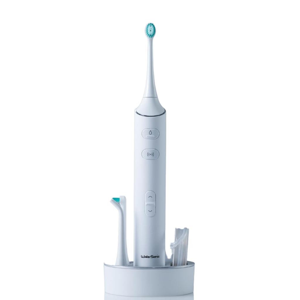 Water Sonic Jet Integrated Electric Oral Water Flow Sonic Sonic Vibrations Per Minute Washer, Toothbrush, Irrigator, Toothbrush, 38,000 (White)