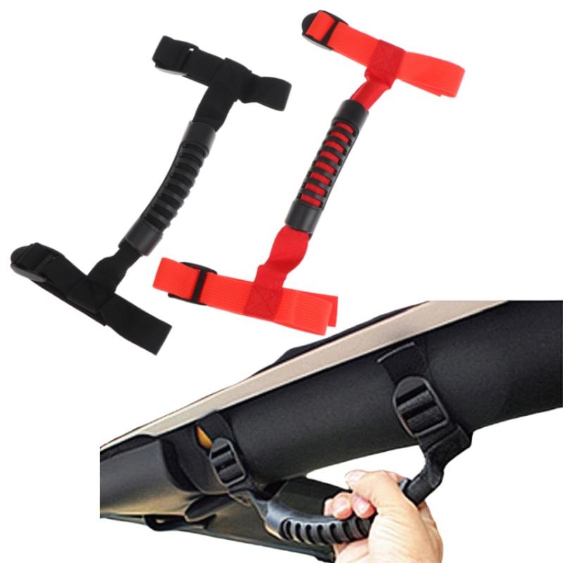 1Pcs Freedom Rubicon X Unlimited Roll Bar Grab Handles For 1995-2026 Jeep Wrangler YJ TJ JK JKU JL Sports Sahara