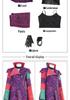 Descendants 4 Little Red's Rise Mara Purple Cosplay Set - Stage Performance Outfit