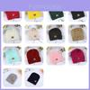 Chapéu de Tricô da Moda para Crianças Lã Macia e Quente Gorro Para Meninos e Meninas Inverno Primavera Outono