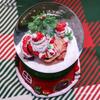 Children's Christmas Decorations: Crystal Ball Music Box Ornament for Tabletop