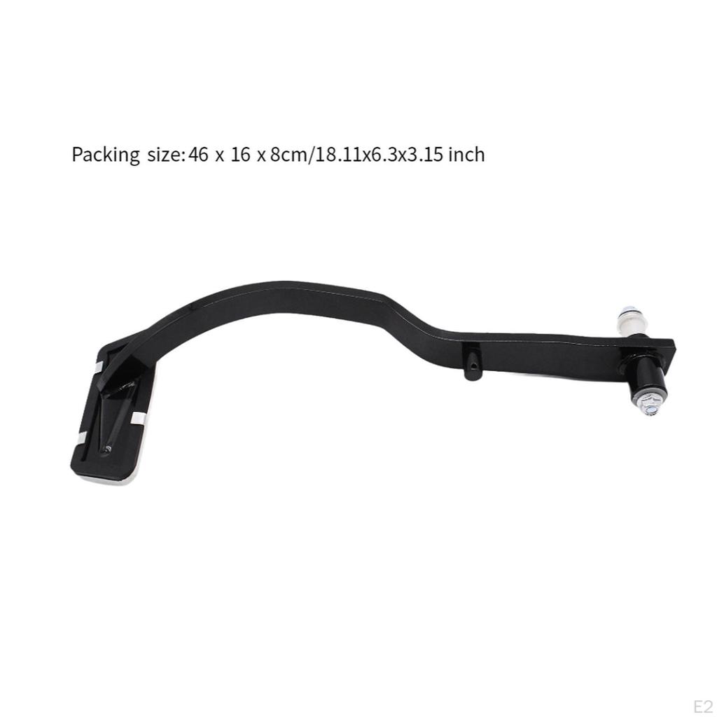 Automatic Power Brake Pedal Direct Replaces Black Practical Easy to Install Professional, Premium