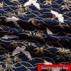 Baumwollstoff mit japanischem Glückskatzen-Druck für Cheongsam- und Hanfu-Kleidung