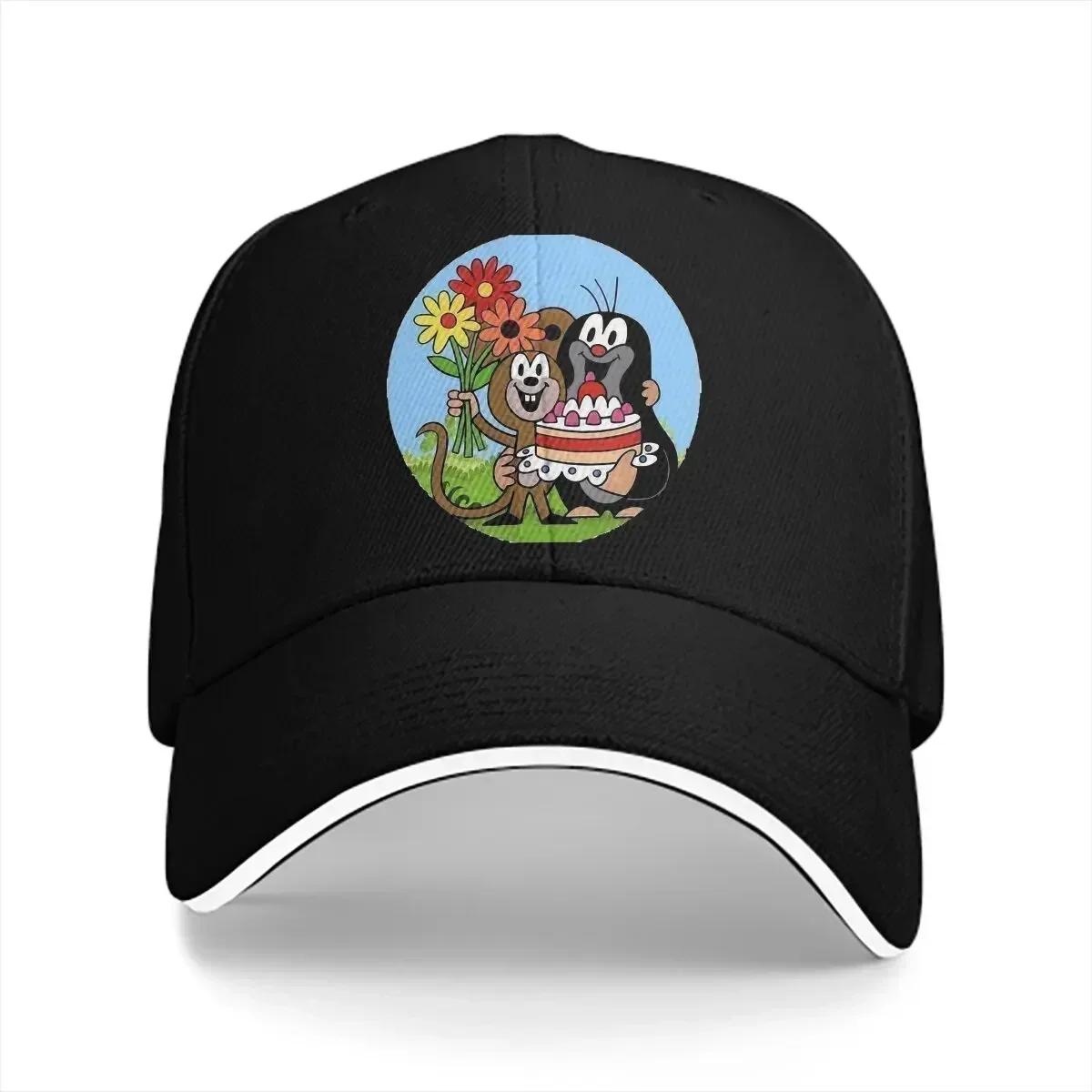 

Summer Cap Sun Visor Happy Birthday Hip Hop Caps Krtek The Mole Peaked Hats 56-58cm